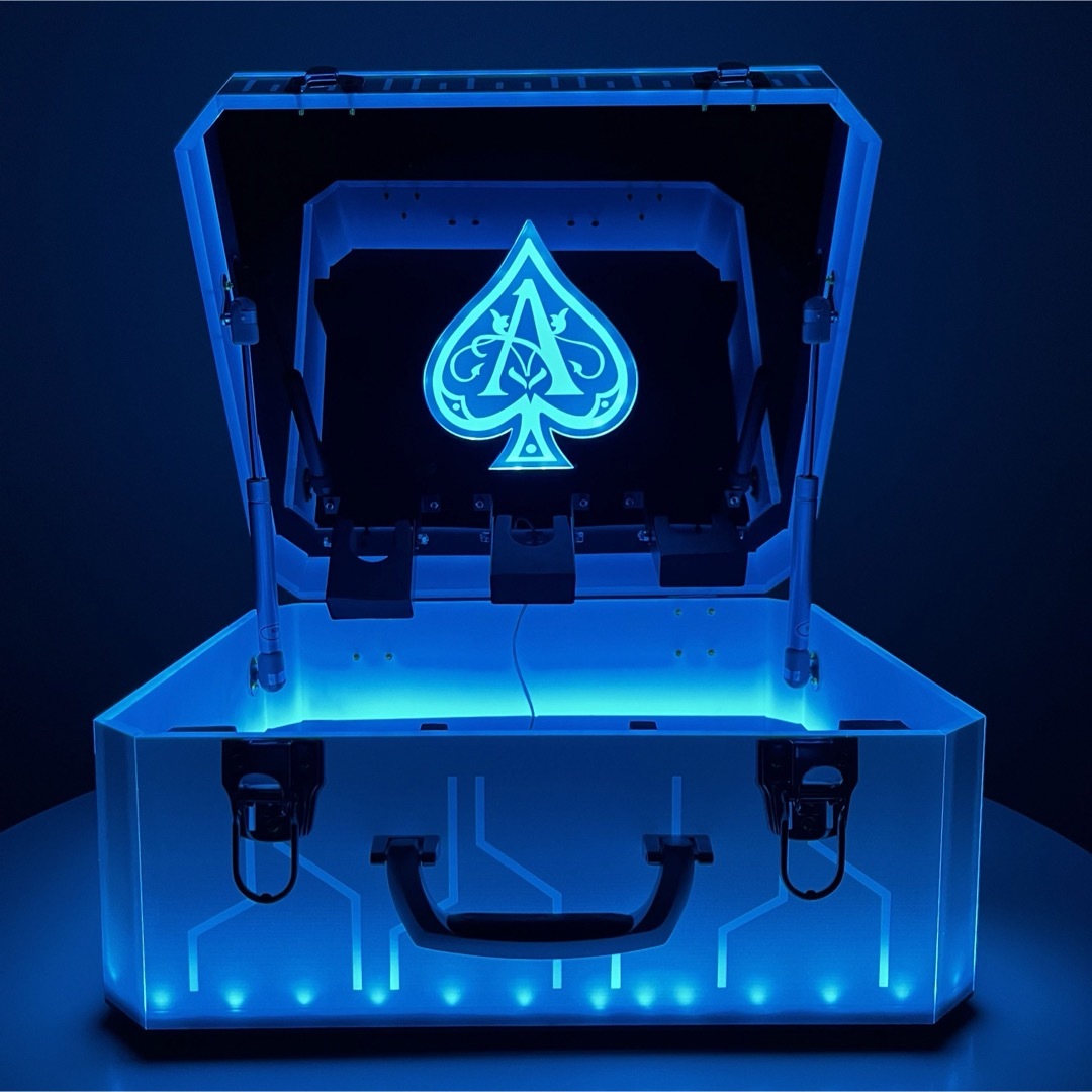 アルマンド アタッシュケース ディスプレイ LED シャンパン アルマンド アタッシュケース ディスプレイ LED シャンパン