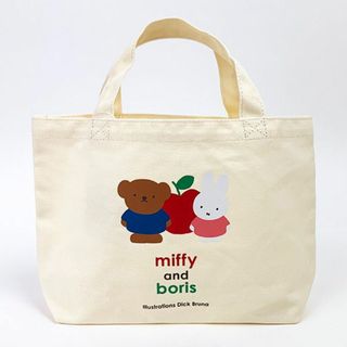 ミッフィー(miffy)のミッフィー ｍiffy エコバッグ　miffy&Boris  ホワイト(その他)