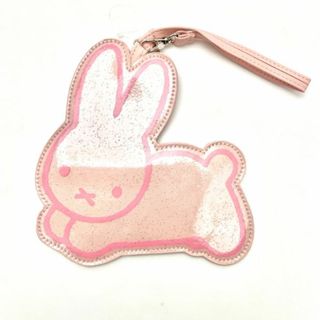 ミッフィー(miffy)のミッフィー miffy うさぎシリーズ パスケース PK 定期入れ ピンク(名刺入れ/定期入れ)