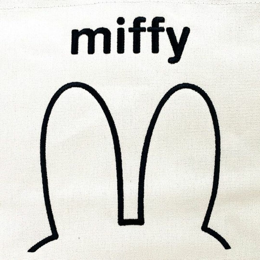 miffy(ミッフィー)のミッフィー トートバッグ WH miffy みみシリーズ かばん ホワイト レディースのバッグ(トートバッグ)の商品写真