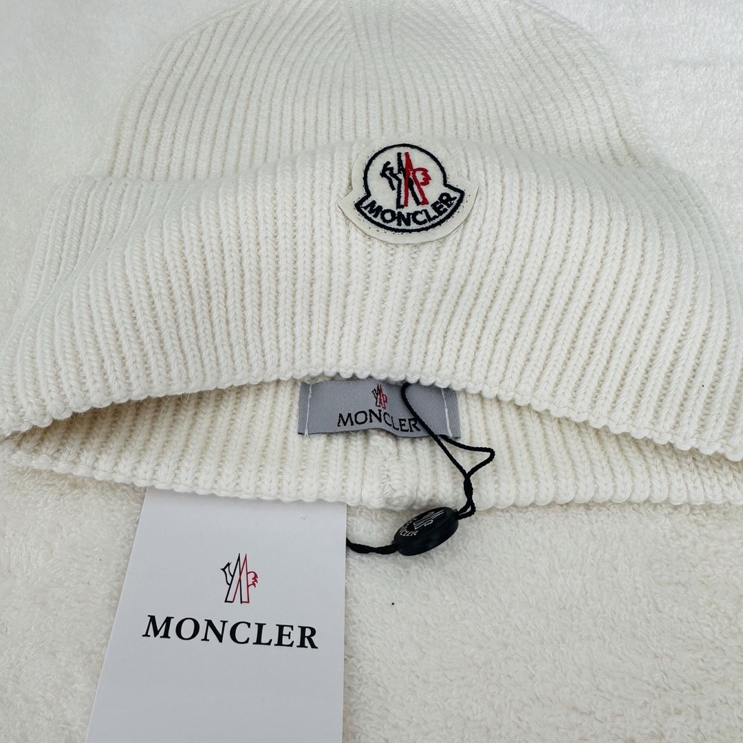 MONCLER - 新品未使用 MONCLER ニット帽 ビーニー モンクレール