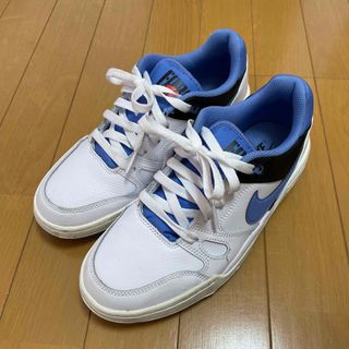 ナイキ(NIKE)のNIKE full force Low 青 24cm(スニーカー)