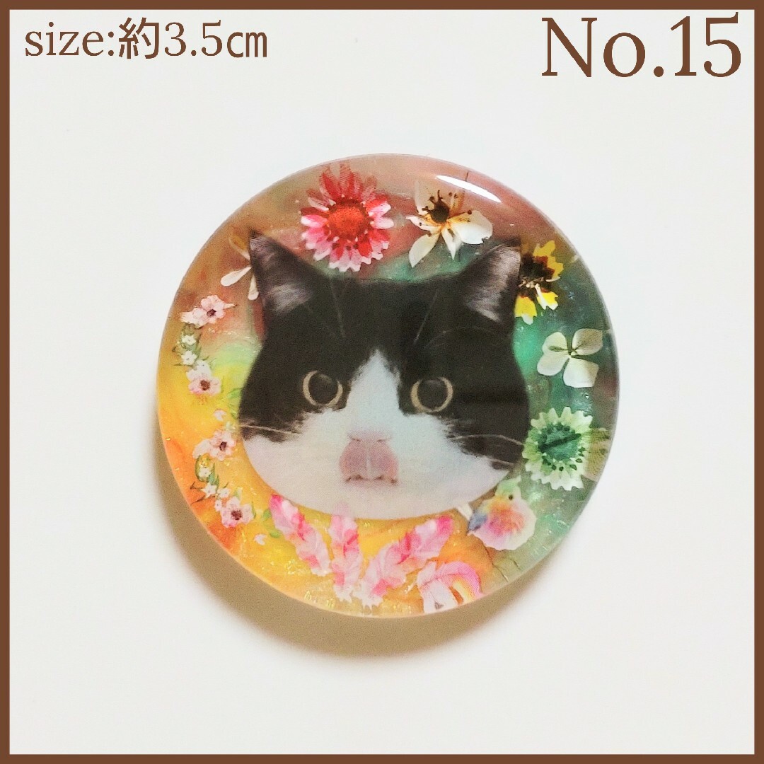 NO.839❤猫 少女 きつね❤レジンへアゴム ブローチ 日本全国送料無料 NO.839❤猫 少女 きつね❤レジンへアゴム ブローチ 日本全国送料無料