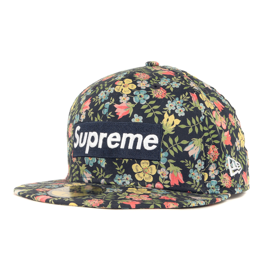 supreme×ニューエラ×リバティーアートファブリクス 7 5/8-