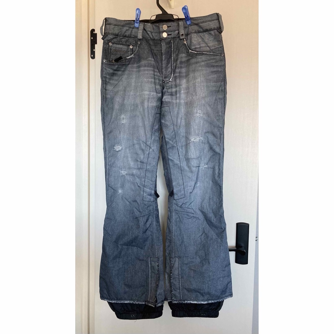 バートン BURTON ゴアテックス スノーボード ウエア デニム柄 バートン BURTON ゴアテックス スノーボード ウエア デニム柄