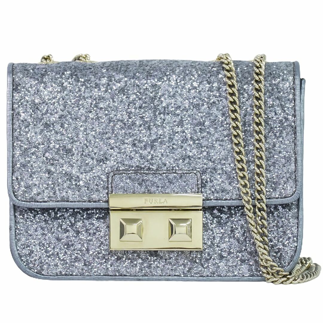 FURLA - 本物 フルラ FURLA メトロポリス チェーン ショルダー FURLA - 本物 フルラ FURLA メトロポリス チェーン ショルダー