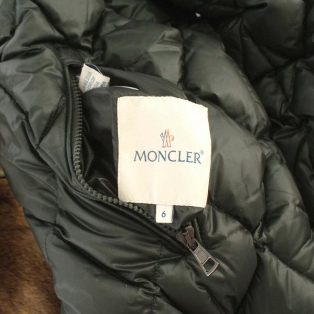 MONCLER(モンクレール)のモンクレール バストーニュ ダウンジャケット リバーシブル ラビットファー 6緑 メンズのジャケット/アウター(ダウンジャケット)の商品写真