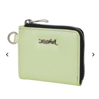 エックスガール(X-girl)のX-girl FAUX LEATHER ZIP MINI WALLET (財布)