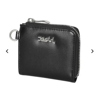 エックスガール(X-girl)のX-girl FAUX LEATHER ZIP MINI WALLET (財布)