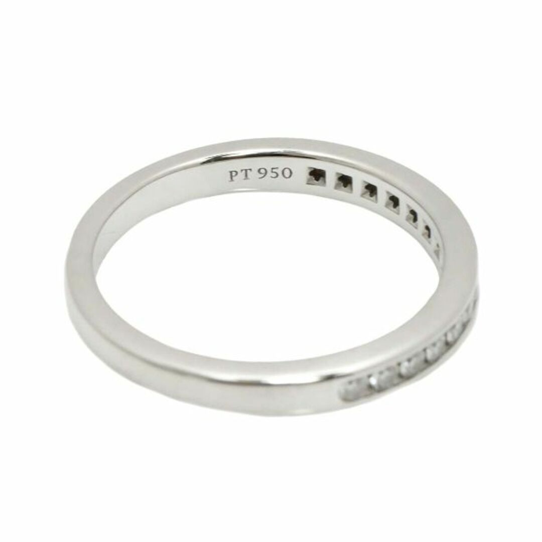 Tiffany & Co.(ティファニー)のティファニー TIFFANY&Co. ハーフ サークル チャネル セッティング 8号 リング ダイヤ Pt プラチナ 指輪 VLP 90218377 レディースのアクセサリー(リング(指輪))の商品写真