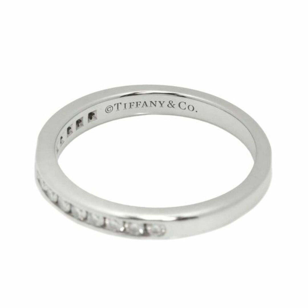 Tiffany & Co.(ティファニー)のティファニー TIFFANY&Co. ハーフ サークル チャネル セッティング 8号 リング ダイヤ Pt プラチナ 指輪 VLP 90218377 レディースのアクセサリー(リング(指輪))の商品写真