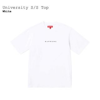 シュプリーム(Supreme)の【新品】タグ付★即完売★Supreme University S/S Top(Tシャツ/カットソー(半袖/袖なし))