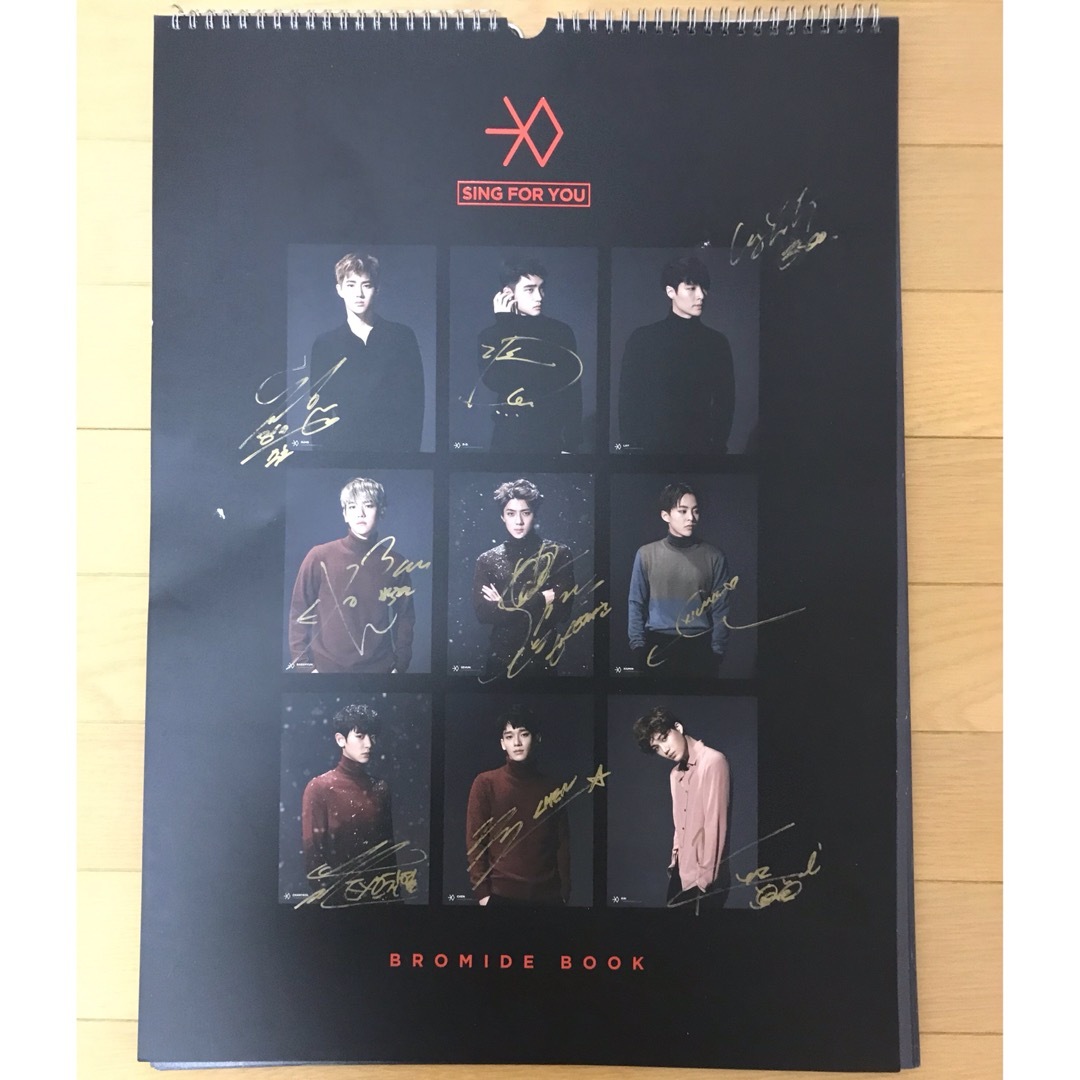 EXO - EXO 直筆サイン入りブロマイドブックの通販 by R♥T's shop