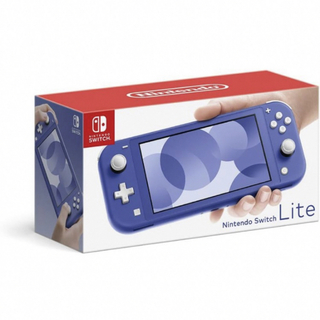 ニンテンドースイッチ(Nintendo Switch)の【新品未使用】Nintendo Switch Lite ブルー(携帯用ゲーム機本体)