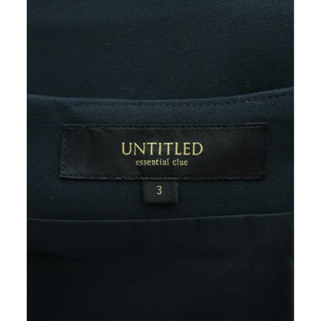 UNTITLED(アンタイトル)のUNTITLED アンタイトル ロング・マキシ丈スカート 3(L位) 紺 【古着】【中古】 レディースのスカート(ロングスカート)の商品写真