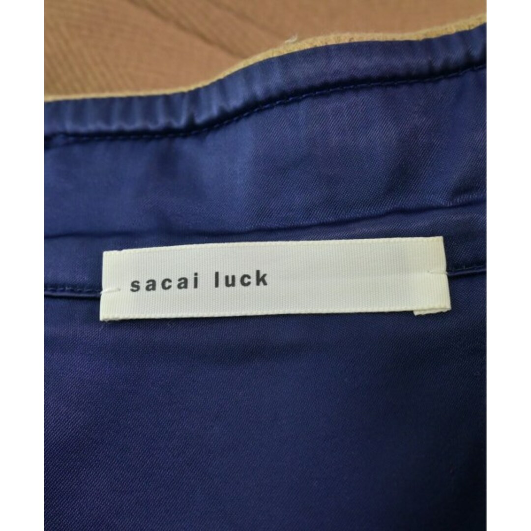 sacai luck(サカイラック)のsacai luck サカイラック ダッフルコート 2(M位) ベージュ 【古着】【中古】 レディースのジャケット/アウター(ダッフルコート)の商品写真