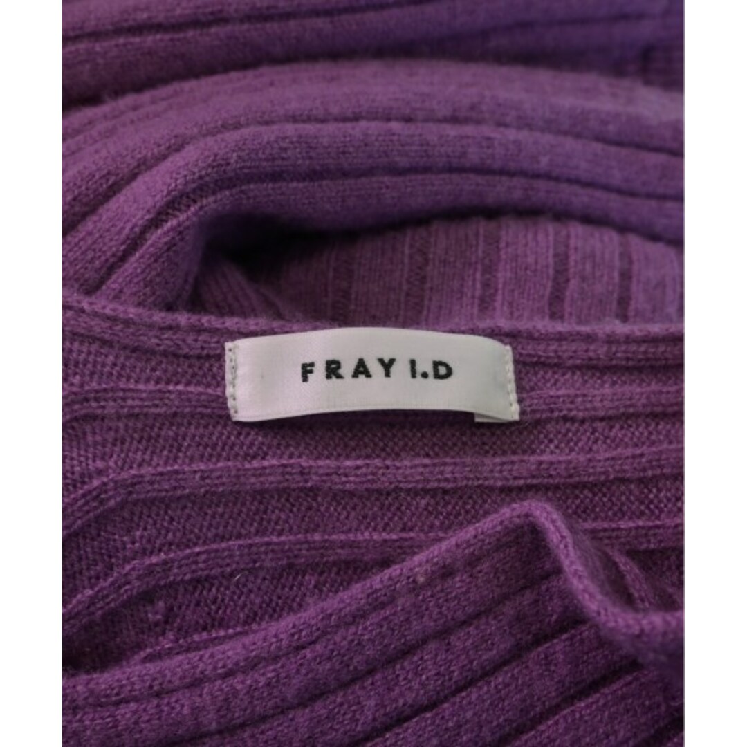 FRAY I.D(フレイアイディー)のFRAY I.D フレイアイディー ワンピース F 紫 【古着】【中古】 レディースのワンピース(ひざ丈ワンピース)の商品写真