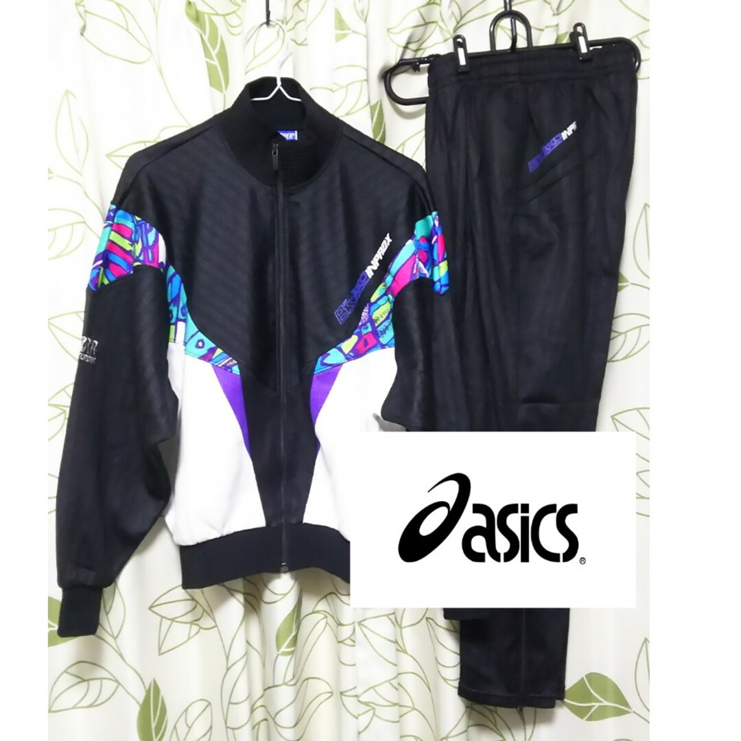 asics(アシックス)のアシックス　セットアップ　レコーダー　90s メンズのトップス(ジャージ)の商品写真