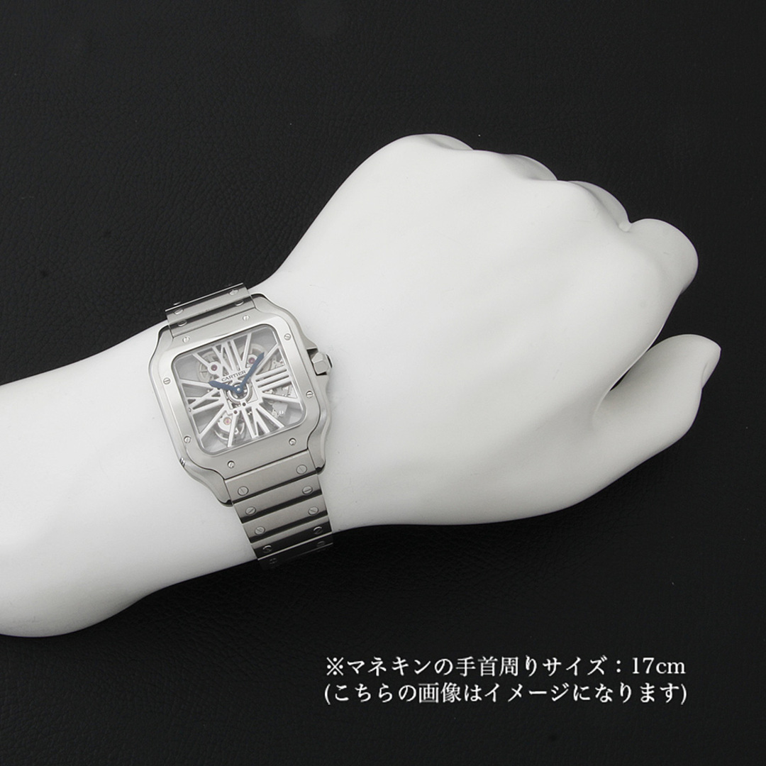 Cartier(カルティエ)のカルティエ サントス ドゥ カルティエ ウォッチ LM WHSA0015 メンズ 中古 腕時計 メンズの時計(腕時計(アナログ))の商品写真