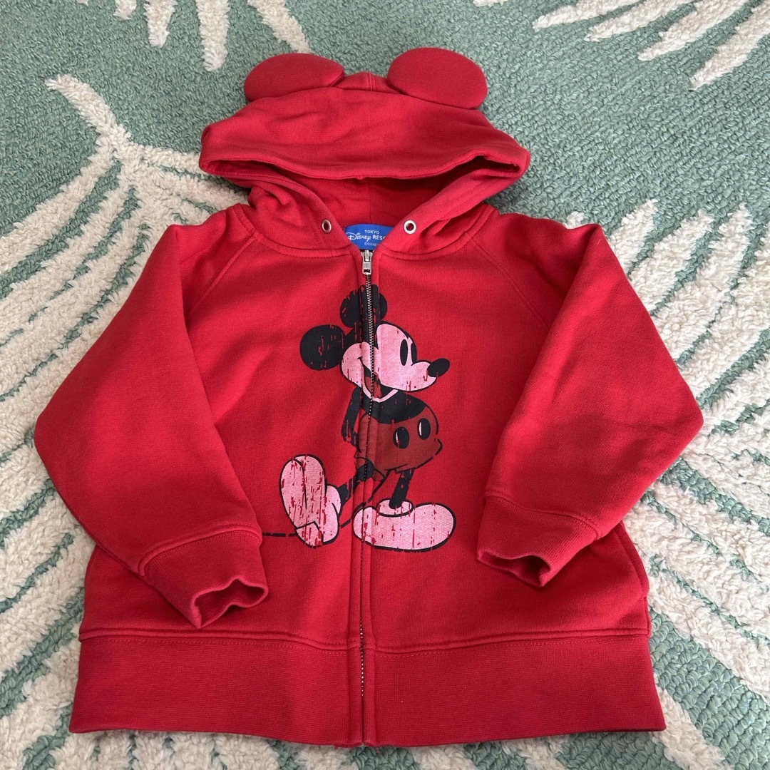 Disney(ディズニー)のディズニーランドで購入　パーカー キッズ/ベビー/マタニティのキッズ服女の子用(90cm~)(ジャケット/上着)の商品写真