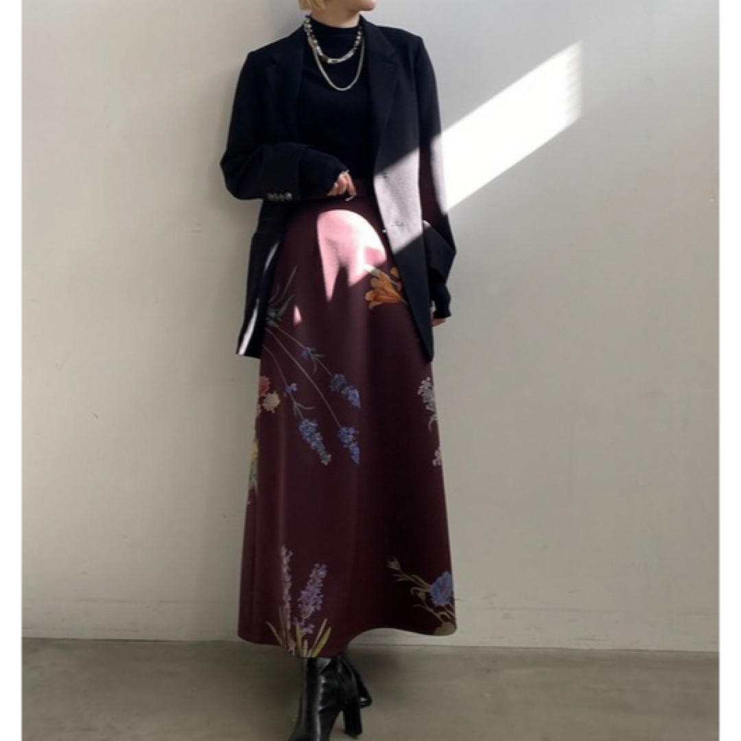極美品 UND ANNABELLE FLARE SKIRT AMERI Sサイズ 極美品 UND ANNABELLE FLARE SKIRT AMERI Sサイズ