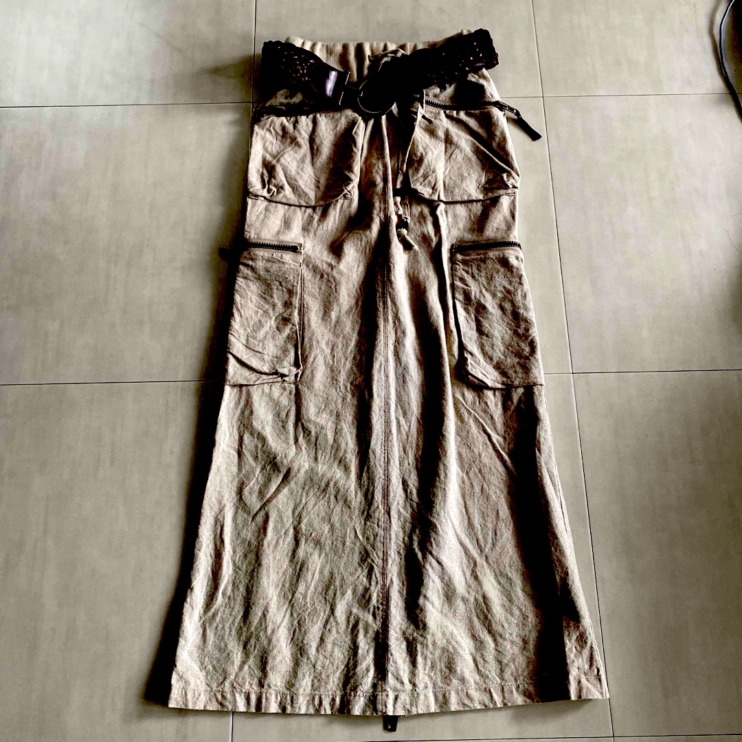 goa(ゴア)のロングスカート　麻 レディースのスカート(ロングスカート)の商品写真