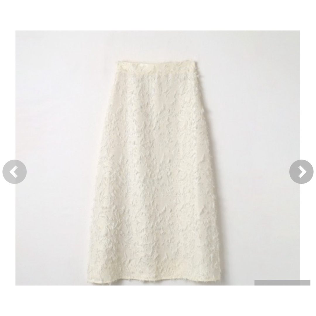 しまむら(シマムラ)のしまむら　naoさんコラボ　白スカート レディースのスカート(ロングスカート)の商品写真
