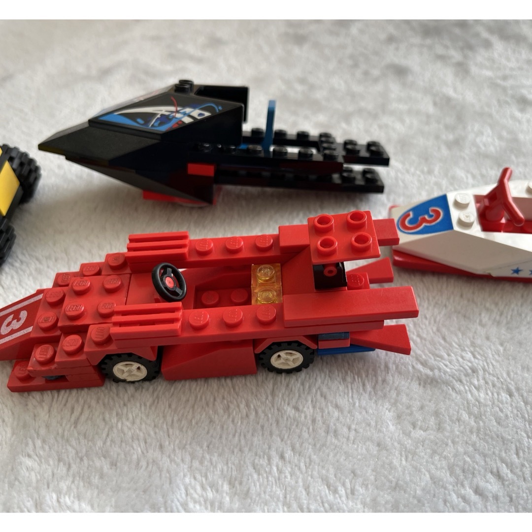 Lego(レゴ)の最終値引き！レゴ　乗り物　レーサー　ミニフィグ キッズ/ベビー/マタニティのおもちゃ(知育玩具)の商品写真