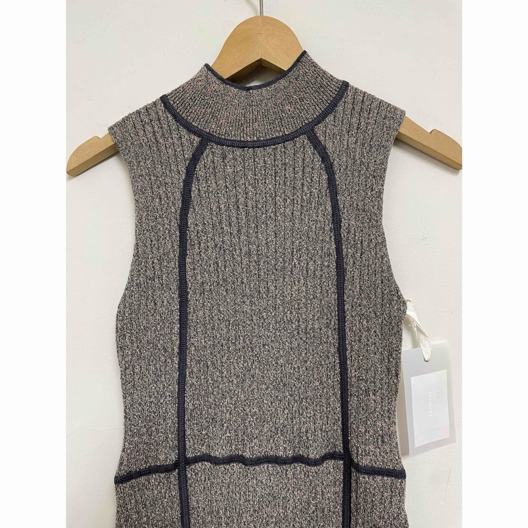 TODAYFUL(トゥデイフル)のH1846 トゥディフルMixknit Pencil Dress レディースのワンピース(ロングワンピース/マキシワンピース)の商品写真