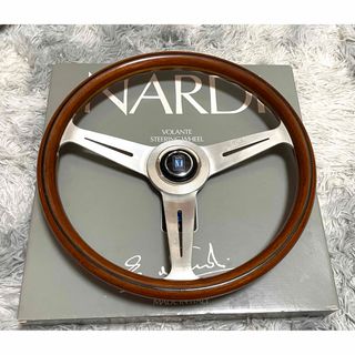 ナルディ(ナルディ)の【NARDI Classic】36.5Φ ウッドステアリング　ナルディ　(汎用パーツ)