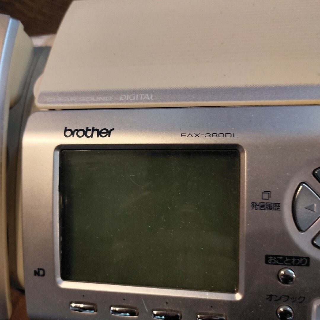 brother(ブラザー)のBROTHER　固定電話&子機　FAX スマホ/家電/カメラのスマートフォン/携帯電話(その他)の商品写真