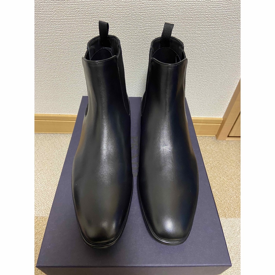 PRADA - PRADA サイドゴアブーツ サイズ8 ブラック 2TC028の通販 PRADA - PRADA サイドゴアブーツ サイズ8 ブラック 2TC028の通販