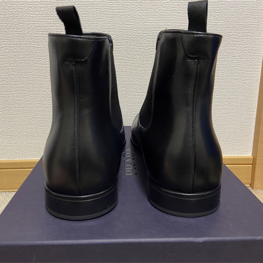 PRADA - PRADA サイドゴアブーツ サイズ8 ブラック 2TC028の通販 PRADA - PRADA サイドゴアブーツ サイズ8 ブラック 2TC028の通販