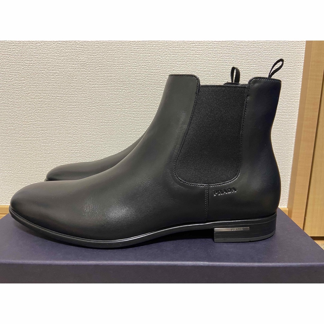 PRADA - PRADA サイドゴアブーツ サイズ8 ブラック 2TC028の通販 PRADA - PRADA サイドゴアブーツ サイズ8 ブラック 2TC028の通販