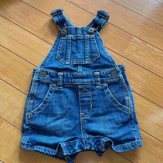 ベビーギャップ(babyGAP)のbaby GAP サロペット 新生児(ロンパース)