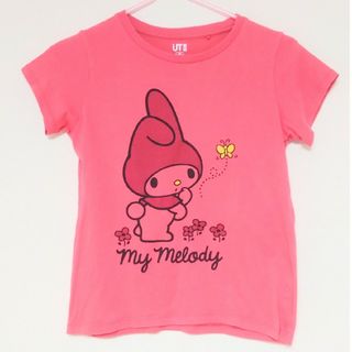 ユニクロ(UNIQLO)のマイメロ UT キッズTシャツ 130(Tシャツ/カットソー)