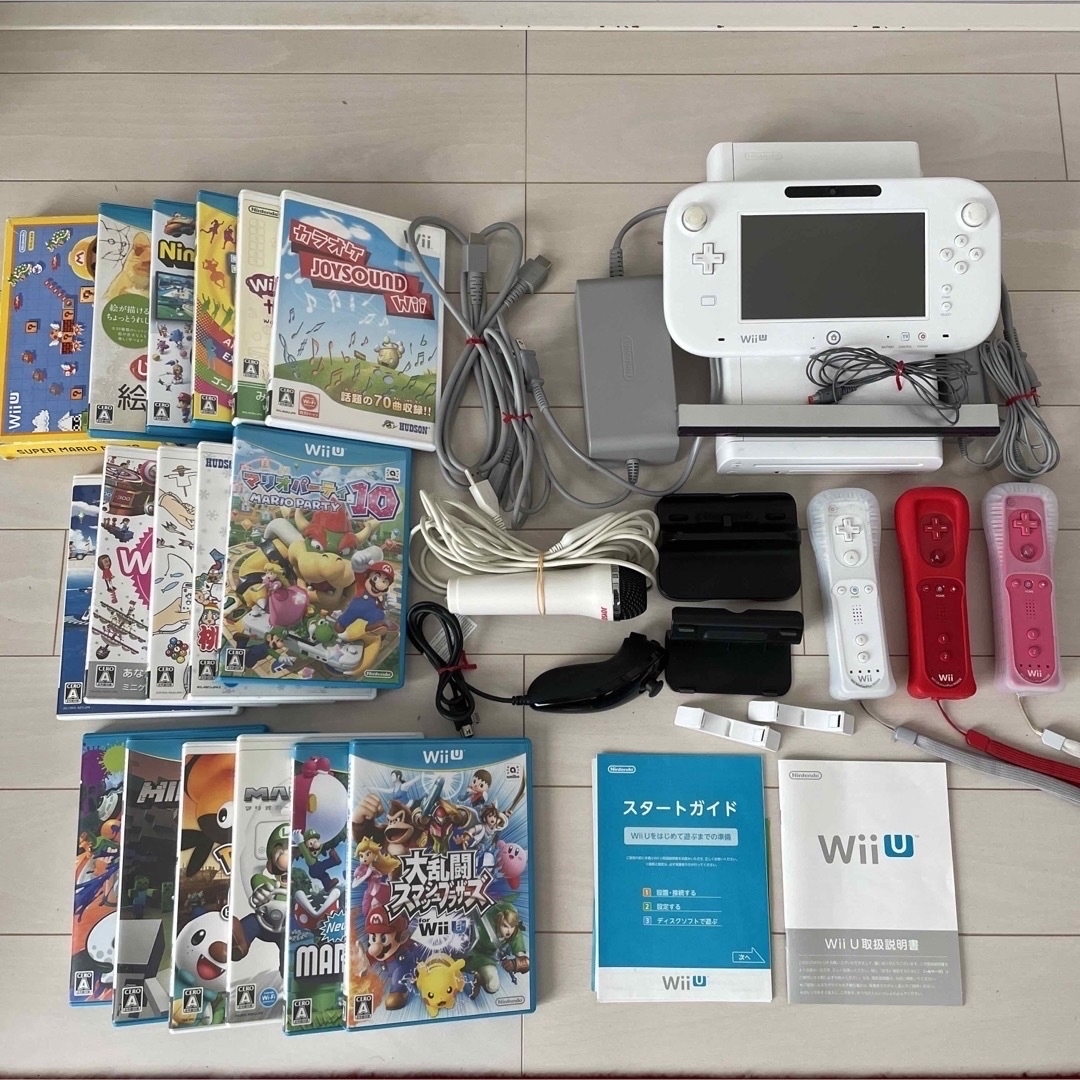 Wii U - 任天堂 Wii U 本体ソフト 本 セットの通販 by コロン's shop