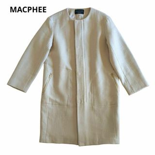 MACPHEE - マカフィー トゥモローランド ノーカラーコート