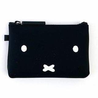 ミッフィー(miffy)のミッフィー NUU-small シリコンポーチ フェイスブラック(ポーチ)