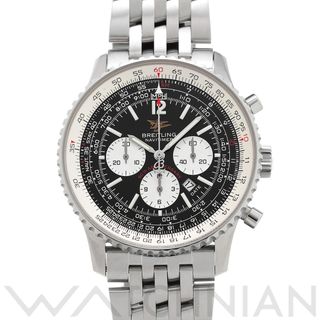 ブライトリング(BREITLING)の中古 ブライトリング BREITLING A412B33NP ブラック /シルバー メンズ 腕時計(腕時計(アナログ))