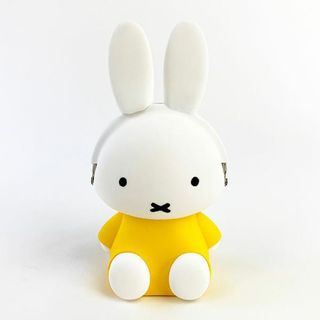 ミッフィー(miffy)のmiffy ミッフィー 3D ポチ ミッフィー イエロー がま口 小物入れ グッズ イエロー(ポーチ)