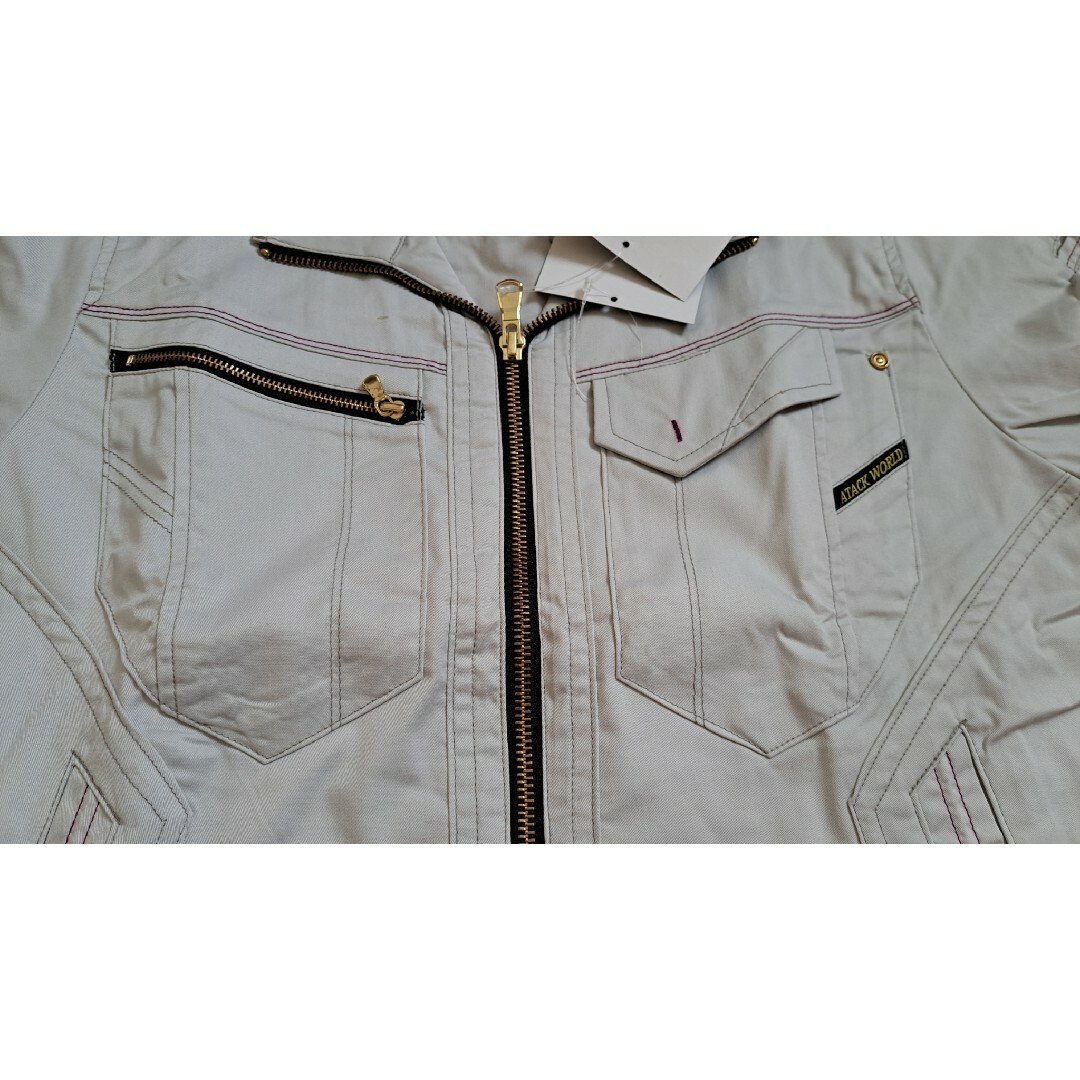 新品★ユニセックス・作業ブルゾン SS  作業服 メンズのジャケット/アウター(ブルゾン)の商品写真