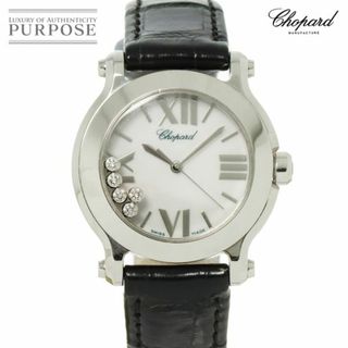 ショパール(Chopard)のショパール Chopard ハッピースポーツ マーク2 278509 3001 レディース 腕時計 5P ムービングダイヤ クォーツ Happy sports VLP 90226175(腕時計)