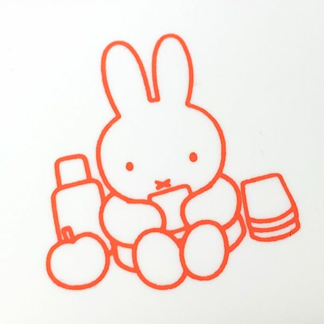 miffy(ミッフィー)のミッフィー NUU-small シリコンポーチ オレンジ レディースのファッション小物(ポーチ)の商品写真