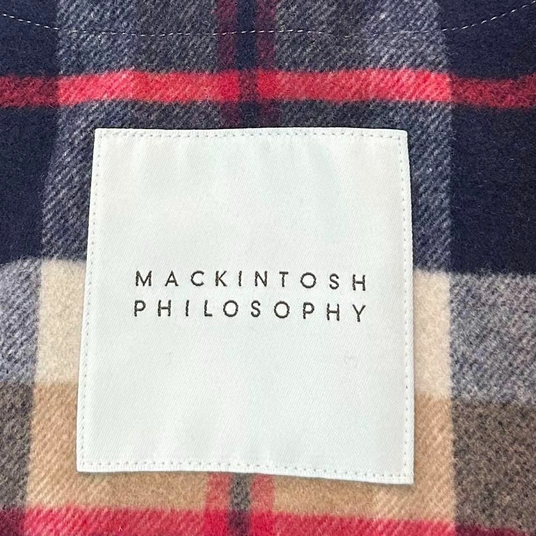 MACKINTOSH PHILOSOPHY(マッキントッシュフィロソフィー)のマッキントッシュフィロソフィー✨美品 ライナー付ステンカラーコート  36サイズ メンズのジャケット/アウター(チェスターコート)の商品写真