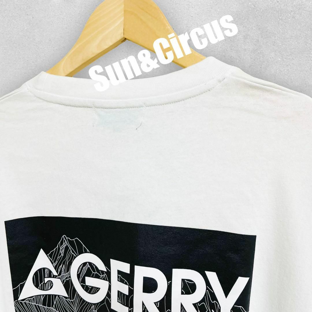 GERRY(ジェリー)のメンズ大きいサイズ4L〜5LマウンテンボックスロゴGERRYロンT新品 メンズのトップス(Tシャツ/カットソー(七分/長袖))の商品写真