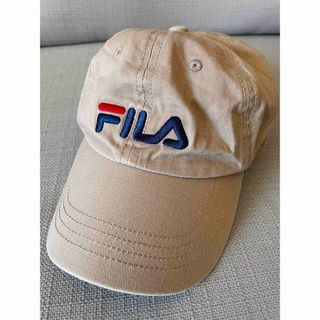 フィラ(FILA)のFILA フィラ キャップ メンズ  レディース ユニセックス ベージュ(キャップ)