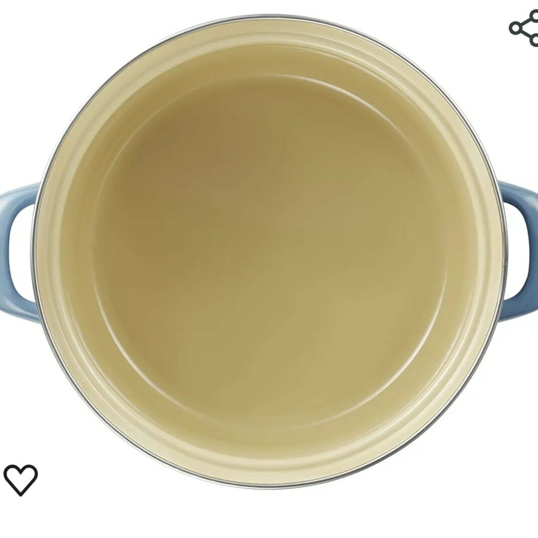 LE CREUSET(ルクルーゼ)のル・クルーゼのホーロー鍋 インテリア/住まい/日用品のキッチン/食器(調理道具/製菓道具)の商品写真