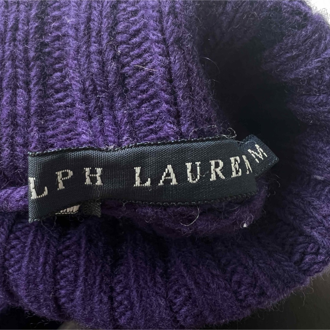 Ralph Lauren(ラルフローレン)のRalph Lauren ラルフローレン　ケーブルニット　タートルネック レディースのトップス(ニット/セーター)の商品写真