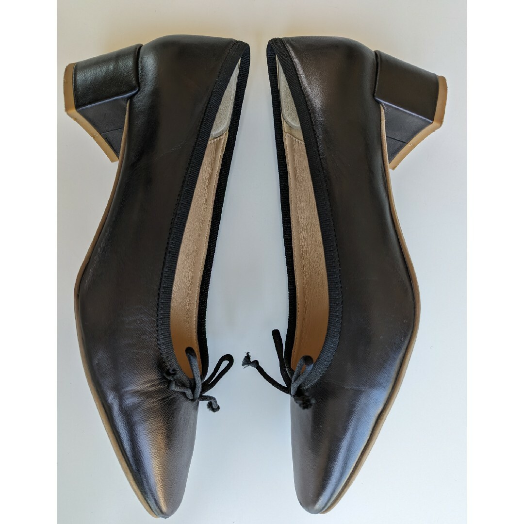 FABIO RUSCONI(ファビオルスコーニ)のファビオルスコーニパンプス黒 37.5 レディースの靴/シューズ(バレエシューズ)の商品写真